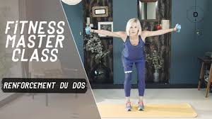 Découvrez grâce à lucile nos conseils pratiques puis réalisez chez vous ces exercices de musculation du dos (programme femme) ! Renforcement Du Dos 20 Min Fitness Master Class Youtube