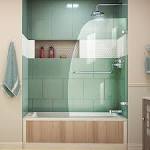 DreamLine Aqua Uno Inch Frameless Hinged Tub Door