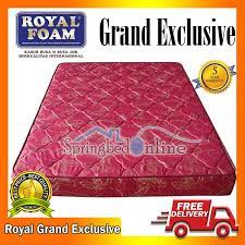 Berikut daftar harga untuk kasur busa royal desember 2020 Jual Kasur Busa Royal Foam Grand Exclusive 160 X 200 Tebal 18 Cm Garansi 5 Tahun Di Lapak Springbedonline Bukalapak