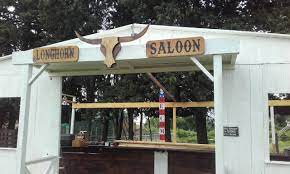 Dyi Homemade Enseigne Saloon Saloon Sign Longhorn Longhorn Bois Fabrication Maison Outdoor Decor Decor Outdoor