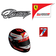 Just as nico and lewis separate their helmet colors, fernando and kimi both choose red. Helmet Fantasy Kimi Raikkonen Racedepartment