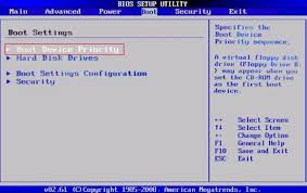 Image result for American Megatrends Inc 2003 secure boot