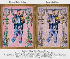 Colorblind glasses can greatly improve the quality of life of those who experience color deficiency. Enchroma Glasses Enable Color Blind Visitors To Experience Nelson Atkins Museum Of Art In Vibrant Color Invisionmag Com
