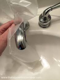 How To Prevent Water Spots On Chrome The Happier Homemaker Clean Chrome Faucets Chrome Faucet Cleaning Faucets