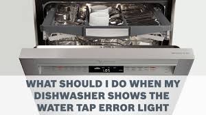 * bosch dishwasher silence plus 50 dba. What Should I Do When My Dishwasher Shows The Water Tap Error Light Cleaning Care Youtube