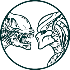 Alien Svg Google Search Vector Art Alien Vs Predator Alien