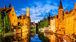 From the narrow alleyways and busy canals of venice to the sprawling vineyards of tuscany, italy has no shortage of breathtaking scenery. Wallpaper Belgium Canal City Night Tower Town Water Sky Clouds Boat 1920x1080 Zchsinghoo 1925181 Hd Wallpapers Wallhere