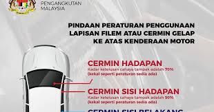 Apabila jabatan pengangkutan jalan (jpj) umumkan peraturan baharu penggunaan cermin gelap pada kenderaan persendirian, saya antara yang seronok mendengarnya. Map Malaysia Syarat Jpj Cermin Gelap Kereta 2019