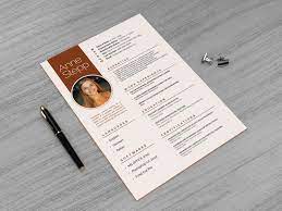 Download Free A4 Flyer Resume Mockup Psd Good Mockups