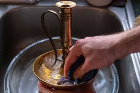 how to clean brass naturally