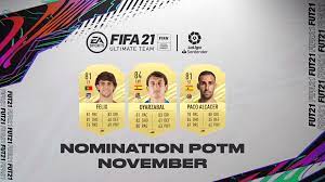 The potm race for january is underway! Fifa 21 Potm November Nominees Of La Liga Announced Predictions Fifaultimateteam It Uk