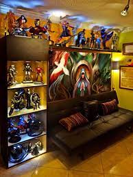 Andres Perez Statue Room Jcg Game Room Decor Game Room Design Nerd Room