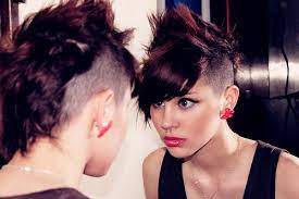 Hairstyles Our Top Selections For 2012 Mohawk Hairstyles For Women Half Shaved Hair Punk Hair