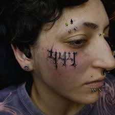 First time trying a face painting technique