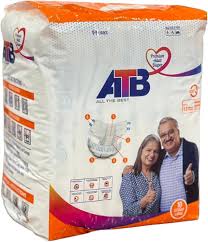 ATB All The Best Unisex Adult Leak Proof, Overnight Protection,  Anti-Bacterial Absorbent Core DiaperStrap Style Adult Diaper for Heavy  Absorbency (Large_10 Strap) : Amazon.in: Health & Personal Care