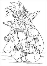 Cartoon is the name given to an animation film technique, consisting of giving the illusion of movement by projecting different successive drawings, representing the different stages of this movement. Kids N Fun Com 55 Coloring Pages Of Dragon Ball Z