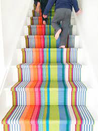 A Fabulous Forever Home Is Full Of Colorful Accents Staircase Design Farmhouse Modern Decor Stair Runner Carpet