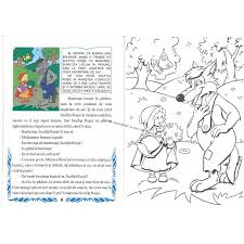 A fost culeasă de folcloristul charles perrault (cu denumirea le petit chaperon rouge) și de frații grimm (rotkäppchen). Carti De Colorat ScufiÅ£a Rosie A4 Cornul Abundentei Noi Ajungem La Timp
