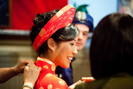 Vietnamese Bridal Hair Makeup Morning Hair Bridal Hair And Makeup Beautiful Bride