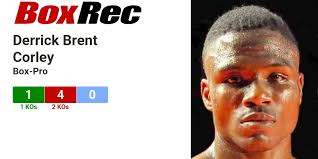 BoxRec: Derrick Brent Corley