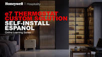Honeywell Hospitality - INNCOM - e7 Thermostat Custom Solution Self-Install  Espanol