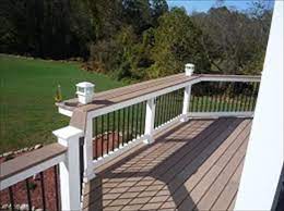 A whole deck railing project costs from us420 to. Mcwhorter Outdoor Living Trex Decking Railing Trim Porch Pergola Installer In 2021 Deck Designs Backyard Decks Backyard Deck Bar