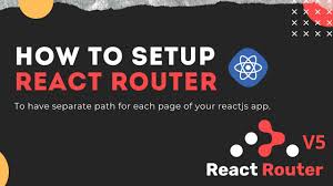 Now you could spruce this up and add css, but for this example, we'll keep it simple. How To Setup React Router V5 Using React Hooks