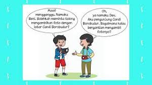 Berapa m jarak yang ditempuh beni? Tematik Kelas 2 Tema 5 Halaman 194 196 Mendengarkan Teks Percakapan Youtube