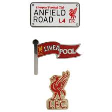Vaizdas iš vikipedijos, laisvosios enciklopedijos. Liverpool Fc Triple Pin Badge Set