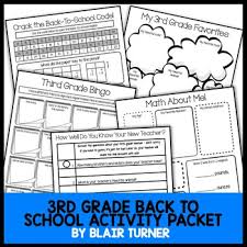 I love how the students write the standard form and show the value. Get To Know You Activities 3rd Grade Worksheets Tpt