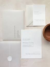 Minimalist Wedding Invitation Cotton Card Stock Paper Suite Semi Custom Invitation Minimalist Wedding Invitations Wedding Cards Wedding Invitations