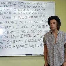 I Will Not Go Ham Harry Styles Memes One Direction Memes One Direction Humor