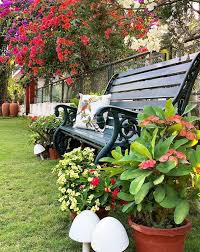 Bindu Joseph S Maximal Style Home In Kerala Is A Tropical Paradise Dress Your Home Indian Garden Home Garden Design Home And Garden