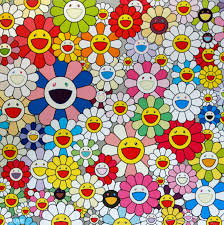 Its resolution is 922px x 923px pixels. Such Cute Flowers By Takashi Murakami Guy Hepner Art Gallery Prints For Sale Chelsea New York City