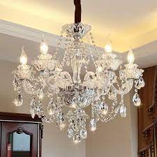 Whether your dining room is in a separate room in your home, or it is a part of another room, you can always decorate it creatively. Luxury Crystal Chandelier European Elegant Pendant Light Living Room Dining Room