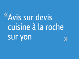 Avis Sur Devis Cuisine A La Roche Sur Yon 11 Messages