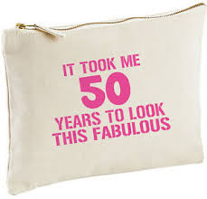 Keep scrolling to shop 76 of the best gifts for women this year (and maybe even pick something up for yourself). It Took Me 50 Fab Make Up Bag 50th Birthday Gift Present For Woman 50 Year Old Ebay