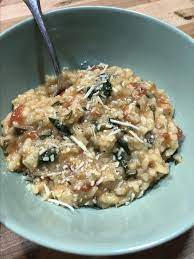 The way to cook the perfect risotto is by coaxing as much starch as possible out of the rice during the cooking process. Chef John S Baked Mushroom Risotto Allrecipes