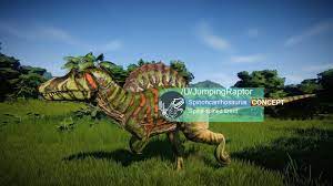 Spinoncanthosaurus Spine Spined Lizard Metriacanthosaurus Spinosaurus Hybrid Concept Jura Jurassic World Dinosaurs Jurassic World Hybrid Jurassic World
