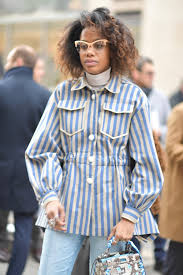 .checkered coat, brown fendi bag, coat outside zimmermann during new york fashion week fall / winter on february 10, 2020 in new york city. 5 Big Street Style Trends From Milan Fashion Week Funkyforty Funky Life Style And Fashion