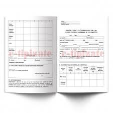 Fisa De Consultatii Medicale Tip A B Pentru Conducatorii De Autovehicule A4