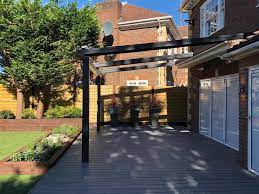 Goss Outdoor Barnet Project Subulate Ulmus Pergola Outdoor Retractable Pergola