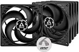 P14 PWM PST Value Pack - Pressure-optimised 140 mm Fan with PWM & PWM Sharing Technology (PST) - 5pack Arctic