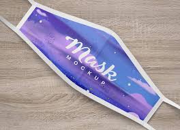 Download Free Corona Dust Face Mask Mockup Psd Good Mockups