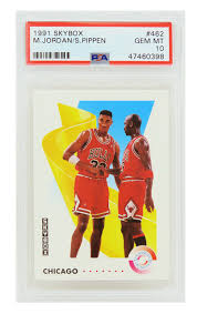 1992 basketball cards sets ×. Michael Jordan Scottie Pippen Chicago Bulls 1991 92 Skybox Basketball 462 Card Psa 10 Gem Mint New Label