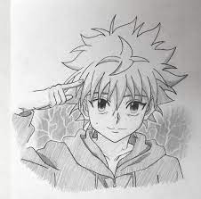 Killua zoldyck drawing anime drawing pinterest drawings anime. Killua Sketch Hunterxhunter