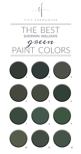 The Best Sherwin Williams Green Paint Colors Credenza