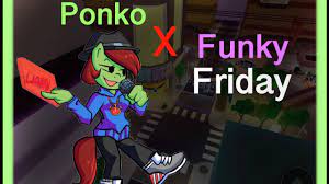 FNF Roblox All Ponko Songs!! - YouTube