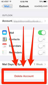 How To Delete An Email Account From Iphone And Ipad Accounting Mail Account Email Account