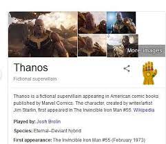Maybe you would like to learn more about one of these? Thanos Snap And Half Of Google Search Result Is Gone Gadgets News India Tv